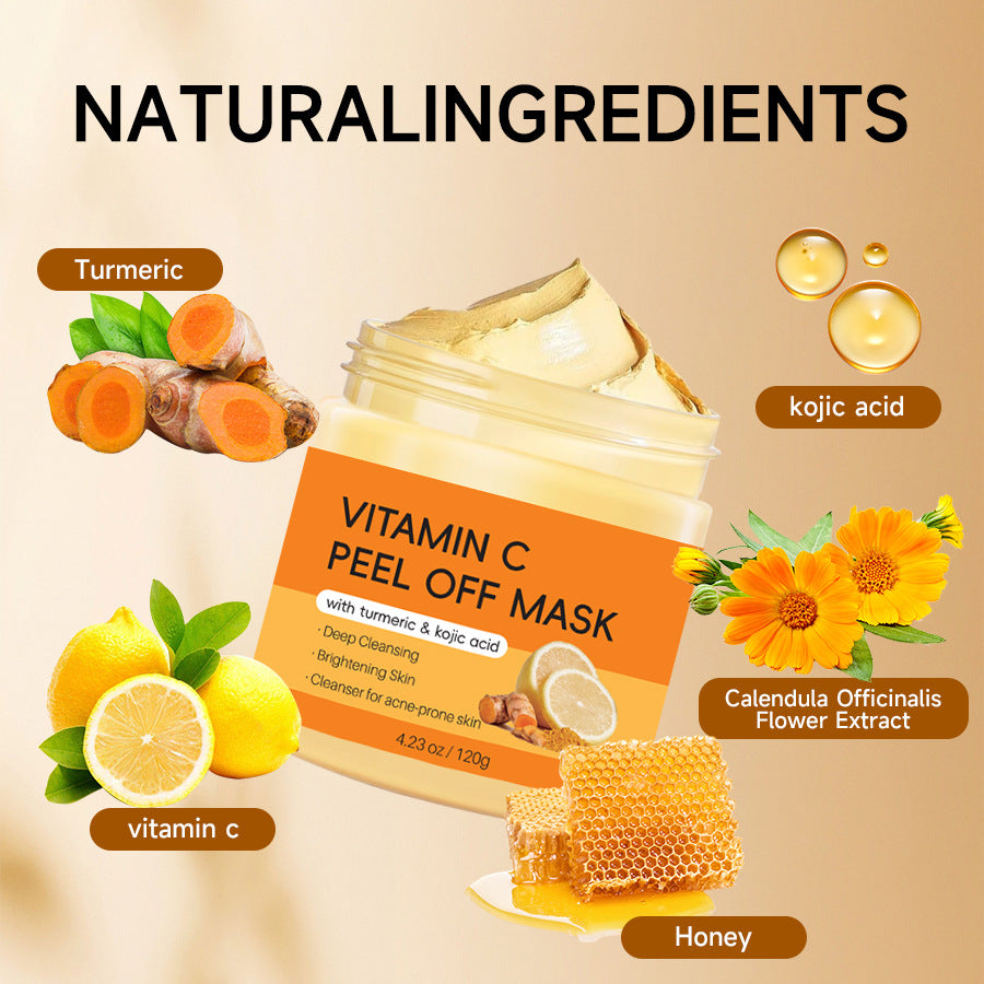 Ginger Kojic Acid Turmeric VC Mask