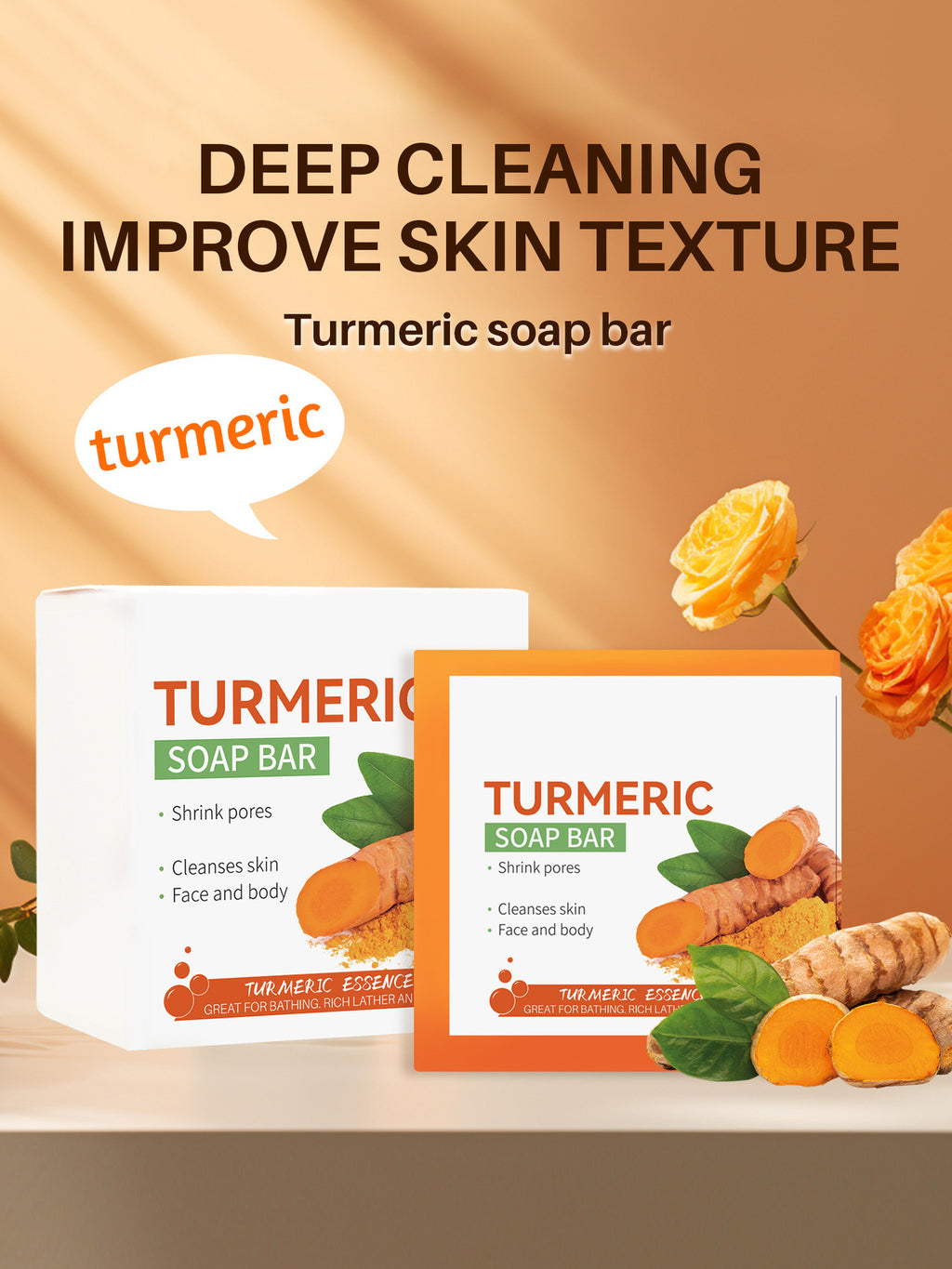 Ginger Kojic Acid Turmeric VC Mask